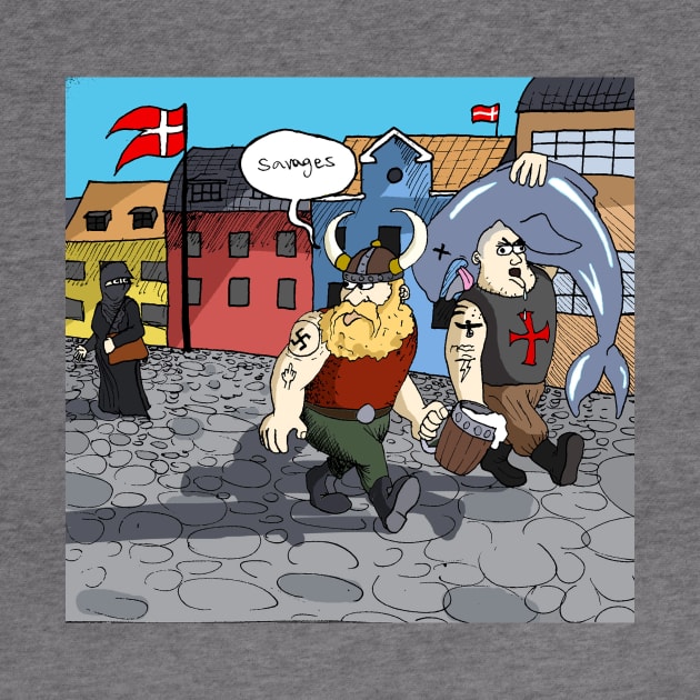 Denmark Ban Burqa by Felipe.Makes.Cartoons